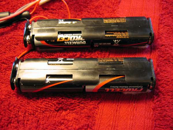 AA battery holders